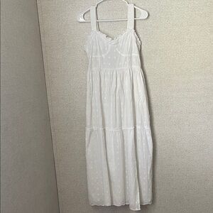 American Eagle Outfitters White Maxi Dress